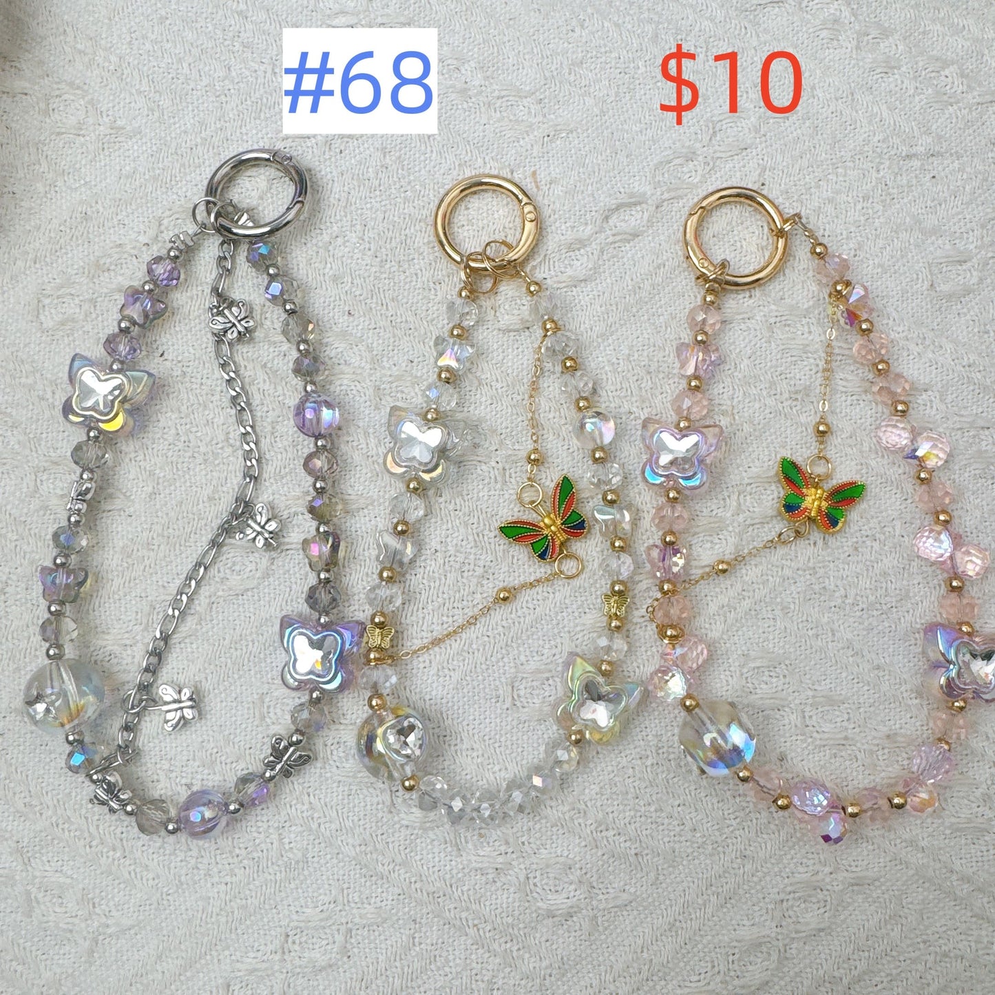 FOR LIVE 4- ONLY Phone Charm Straps