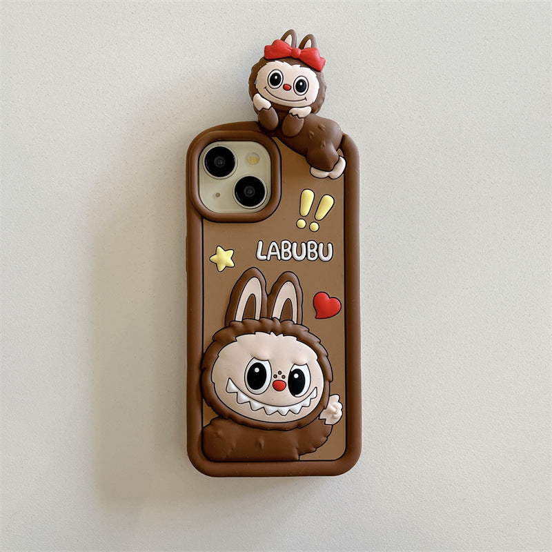 BROWN BUBU Cartoon 3D Phone Case