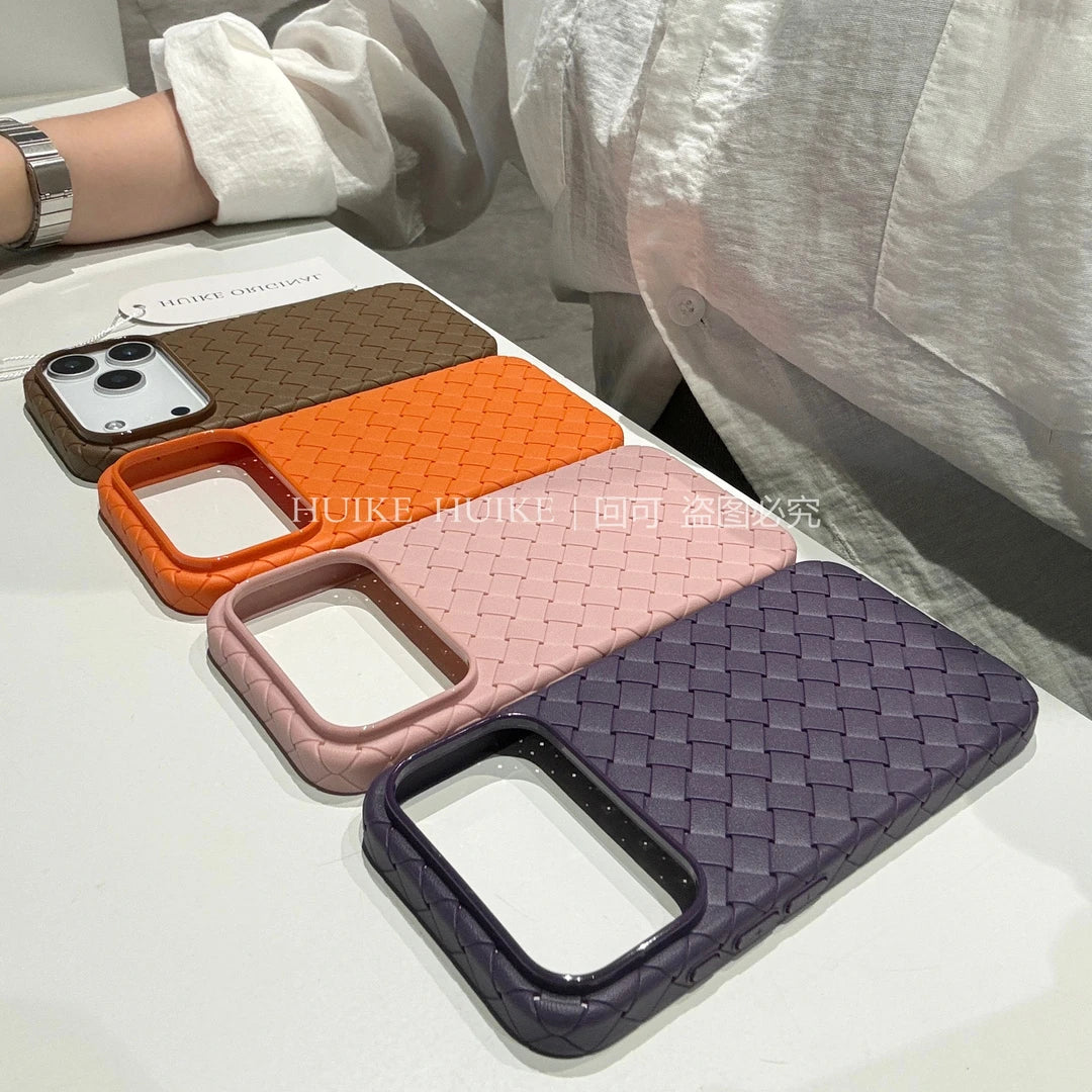 WovenPattern Phone Case,Compatible for iphone 17