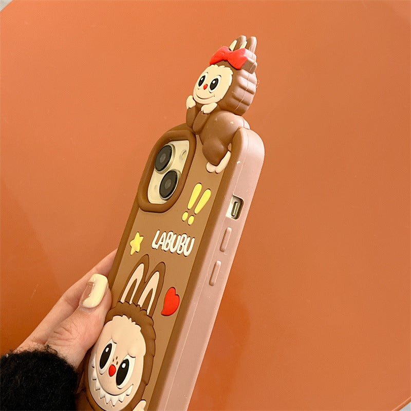 BROWN BUBU Cartoon 3D Phone Case