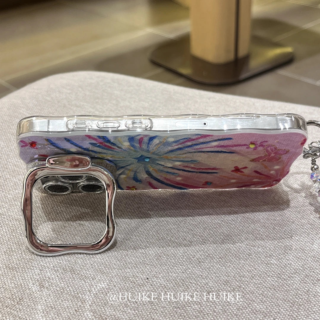 FIAMING LAMBORGHINI Phone Case with Phone Charm Strap