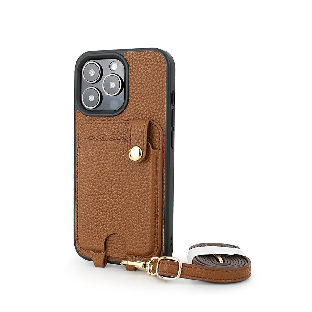 LANYARD CARD HOLDER Phone Case, Compatible for Samsung & iPhone & Sony & Google