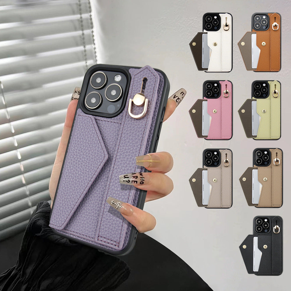 MULTI CARD SLOT Hanging Rope Phone Case, Compatible for Samsung & iPhone & Sony & Google