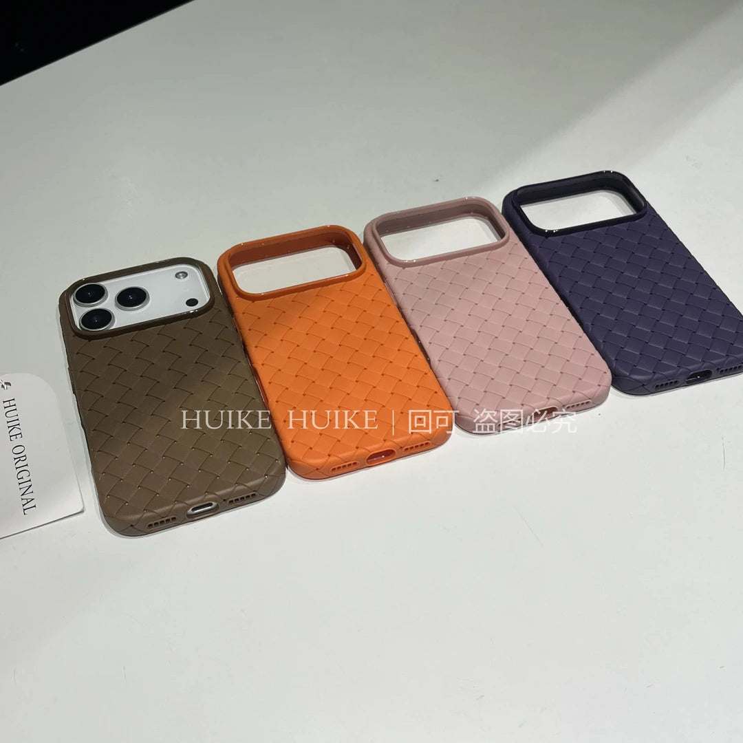 WovenPattern Phone Case,Compatible for iphone 17
