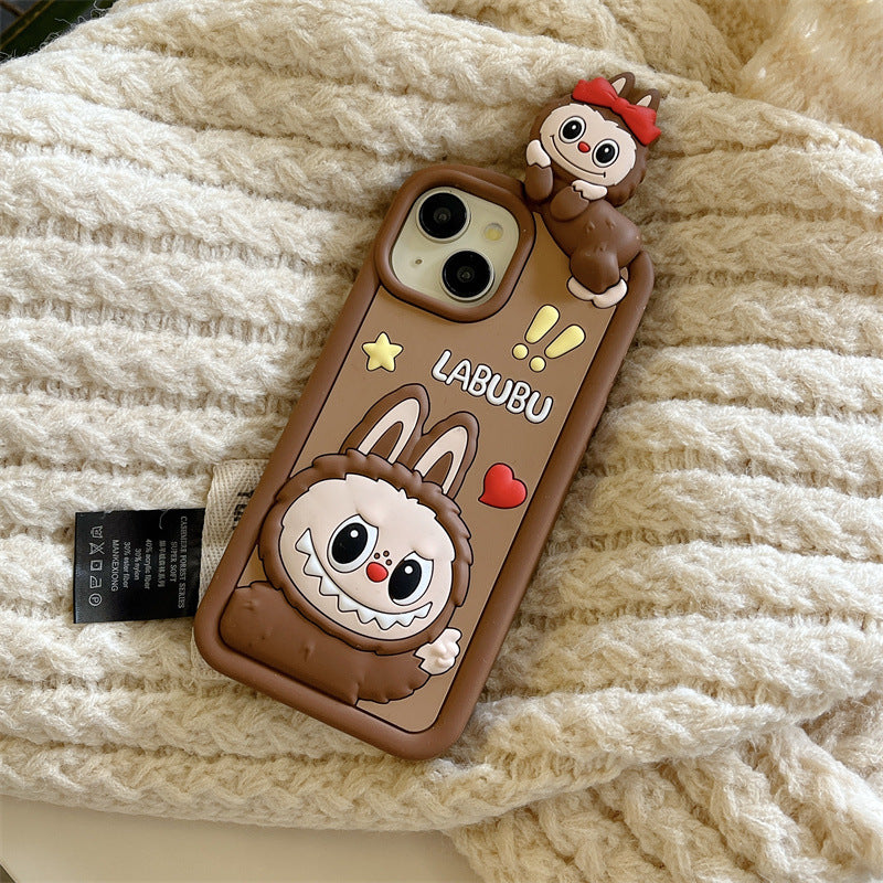 BROWN BUBU Cartoon 3D Phone Case