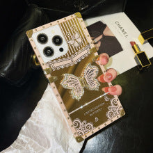 GOLDEN BUTTERFLY BRACKET Phone Case, Compatible for iPhone