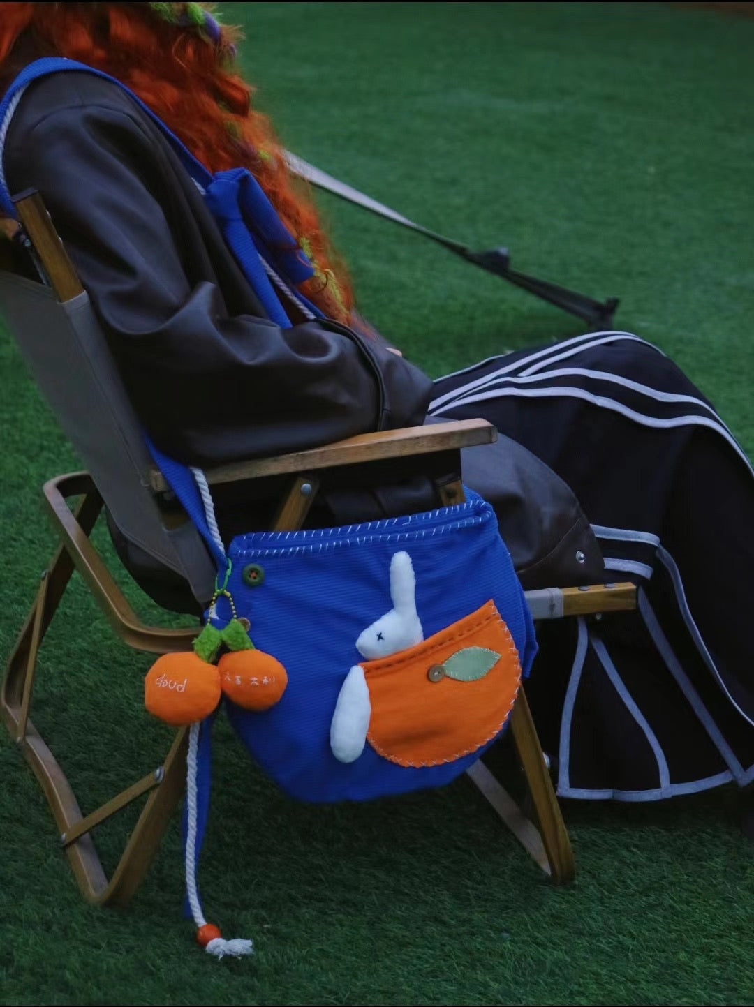 When Klein Blue meets Sunset Orange丨Original Handmade Handbags