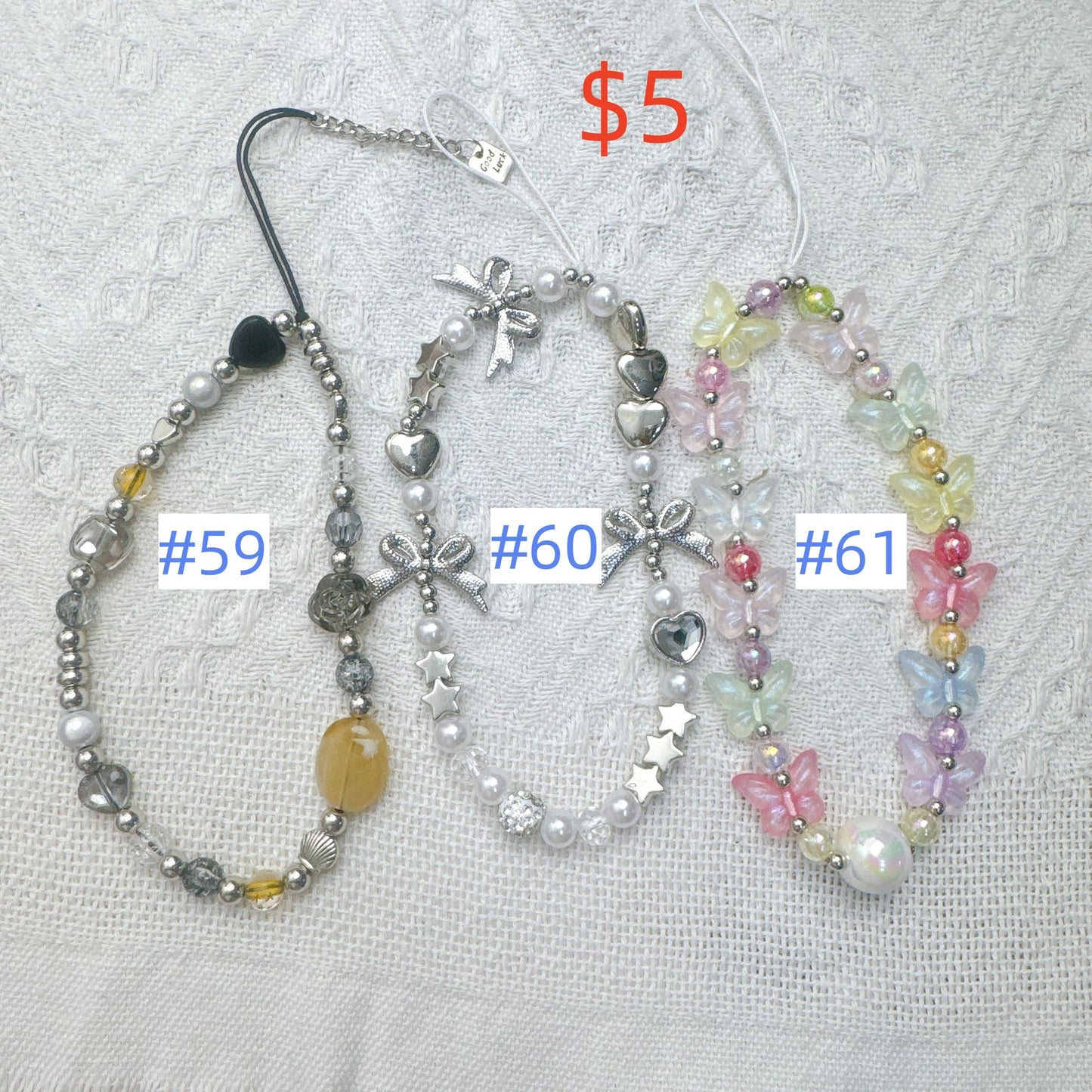 FOR LIVE 4- ONLY Phone Charm Straps