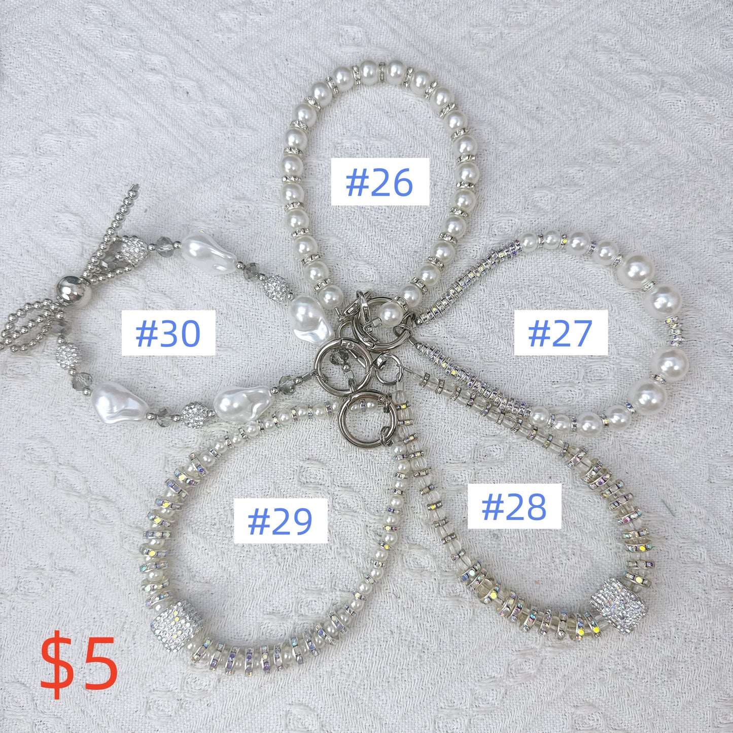 FOR LIVE 4- ONLY Phone Charm Straps