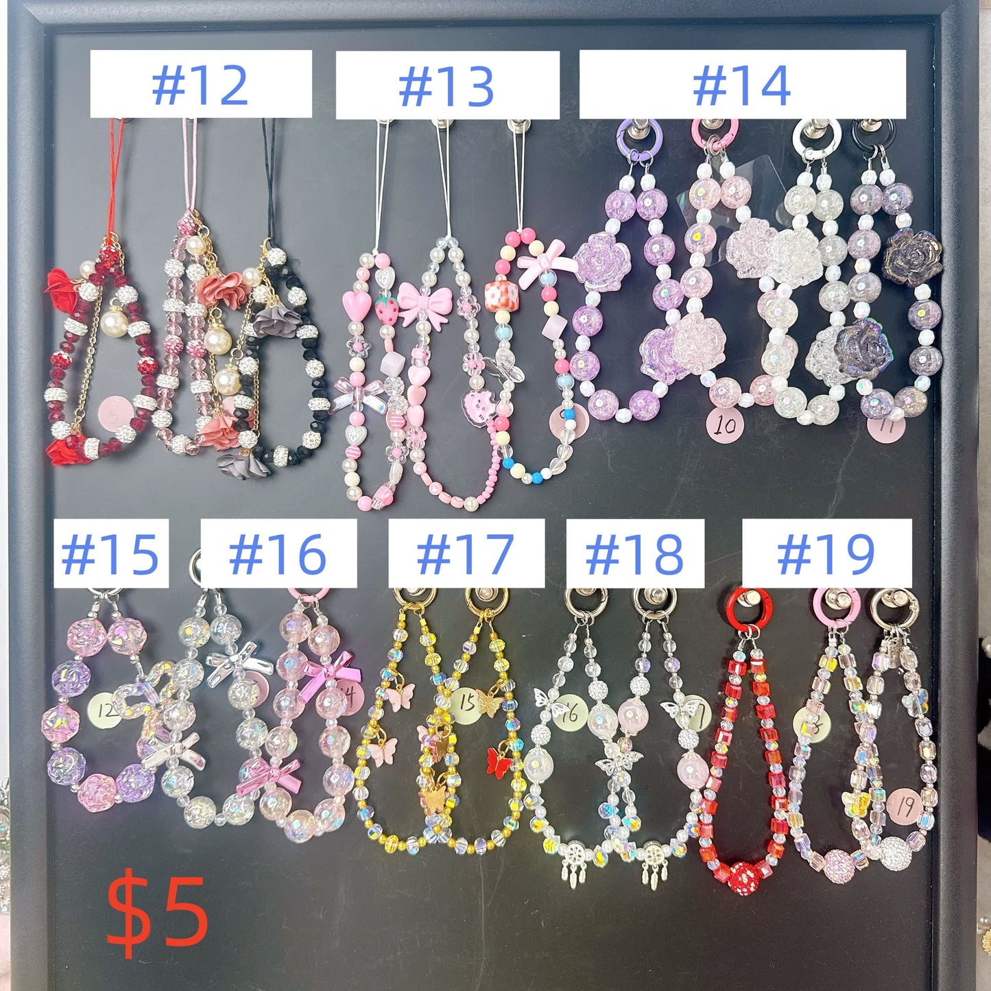 FOR LIVE 4- ONLY Phone Charm Straps