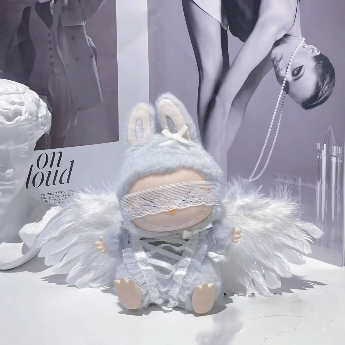Handmade Labubu Outfit 17cm- Vimeo Angels Toy Clothes with Accessories