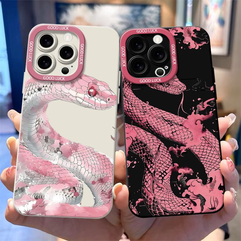 Chinese style snake Phone Case, Compatible for iPhone