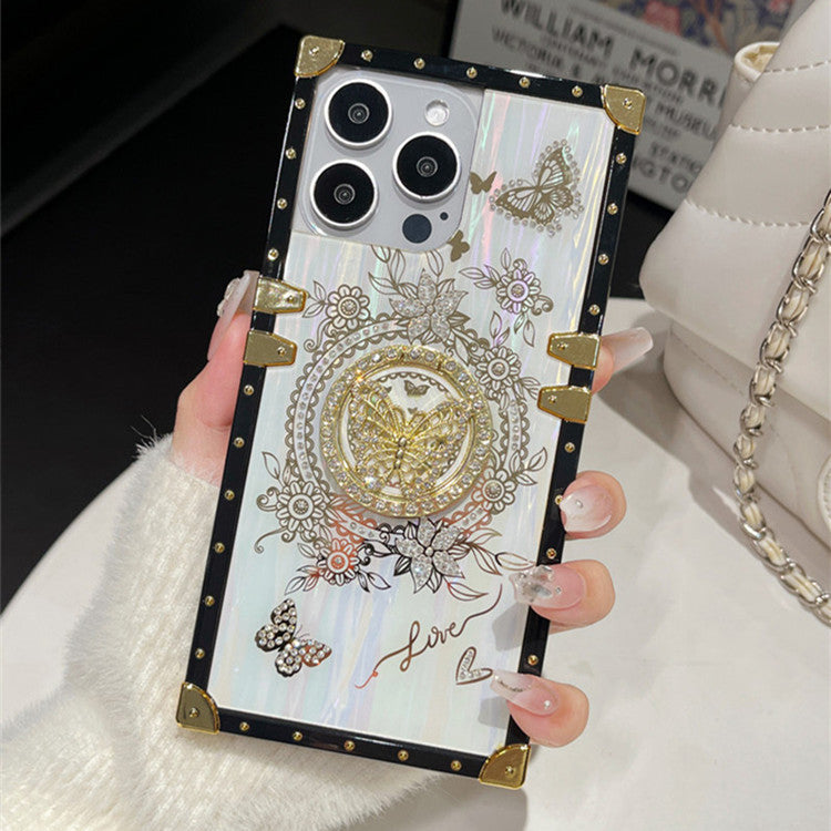 AURORA BUTTERFLY BRACKET Phone Case,Compatible for iPhone