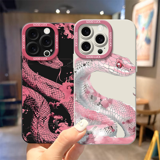Chinese style snake Phone Case, Compatible for iPhone