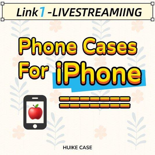 FOR LIVE 1- High-End Phone Cases for iPhone 16/15/14/13/12/11 Pro/ProMax/Plus