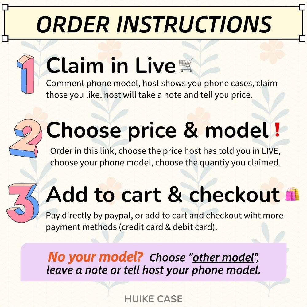 FOR LIVE 1- High-End Phone Cases for iPhone 16/15/14/13/12/11 Pro/ProMax/Plus