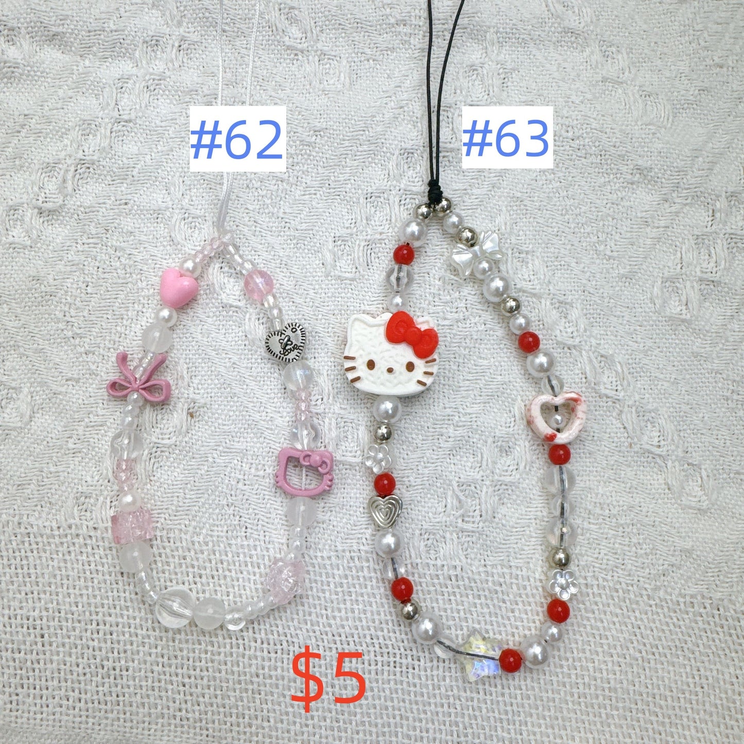 FOR LIVE 4- ONLY Phone Charm Straps