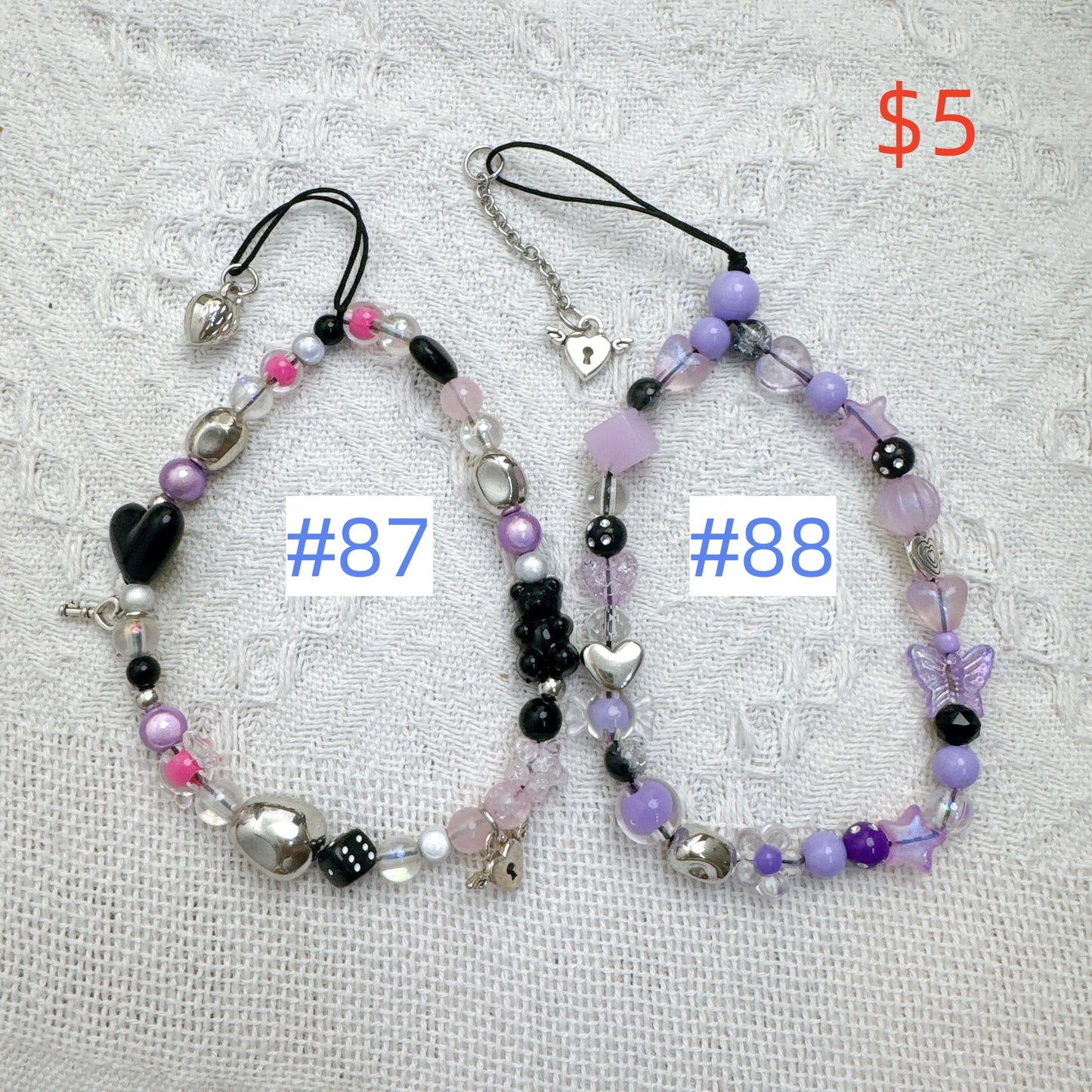 FOR LIVE 4- ONLY Phone Charm Straps