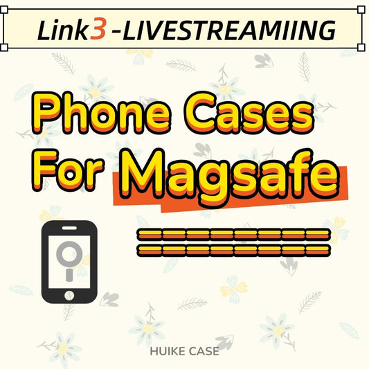 FOR LIVE 3- Magnetic Phone Cases for iPhone&Samsung[Compatible with Magsafe]